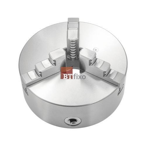  Placa Autocentrante com 3 Castanhas Monobloco - Fixação Camlock 