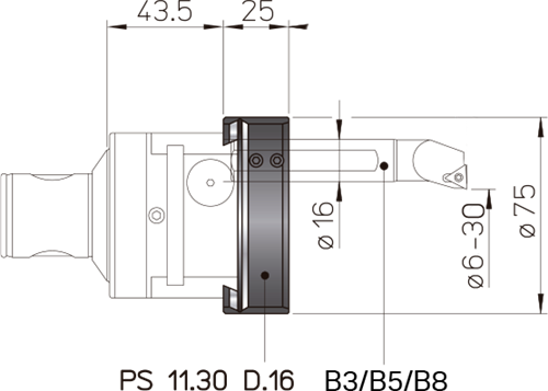 TRM 50/63 - Configuração de Mandrilhar Ø 6 ~ 54 