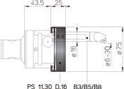 TRM 50/63 - Configuração de Mandrilhar Ø 6 ~ 54 