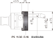 TRM 50/80 - Configuração de Mandrilhar Ø 6 ~ 54