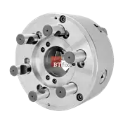  Placa Autocentrante com 3 Castanhas Monobloco - Fixação Camlock 